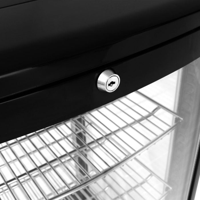 Turbo Air CRT-77-1R-N All Side Glass Countertop Refrigerated Display Case, 3.0 Cu. Ft.