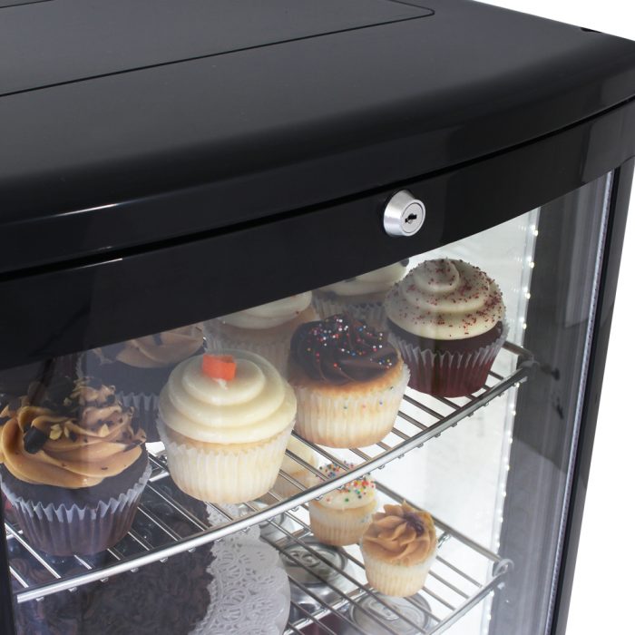 Turbo Air CRT-77-2R-N All Side Glass Pass Thru Countertop Refrigerated Display Case, 3.0 Cu. Ft.