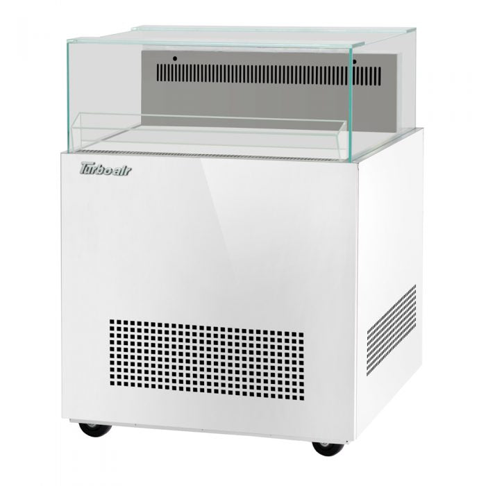 Turbo Air TOS-30NN-W(B) 30" Sandwich & Cheese Display Case, Refrigerated, White or Black, 1.31 Cu. Ft.