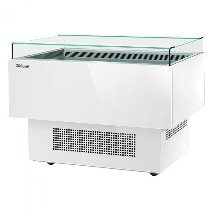 Turbo Air TOS-40PN-W(B) 40" Sandwich & Cheese Display Case, Pillar Type, Refrigerated, White or Black, 2.04 Cu. Ft.