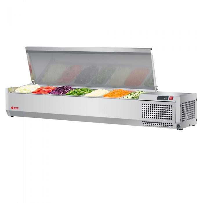 Turbo Air CTST-1500-N 59" Counter Top Refrigerated Salad Prep Table