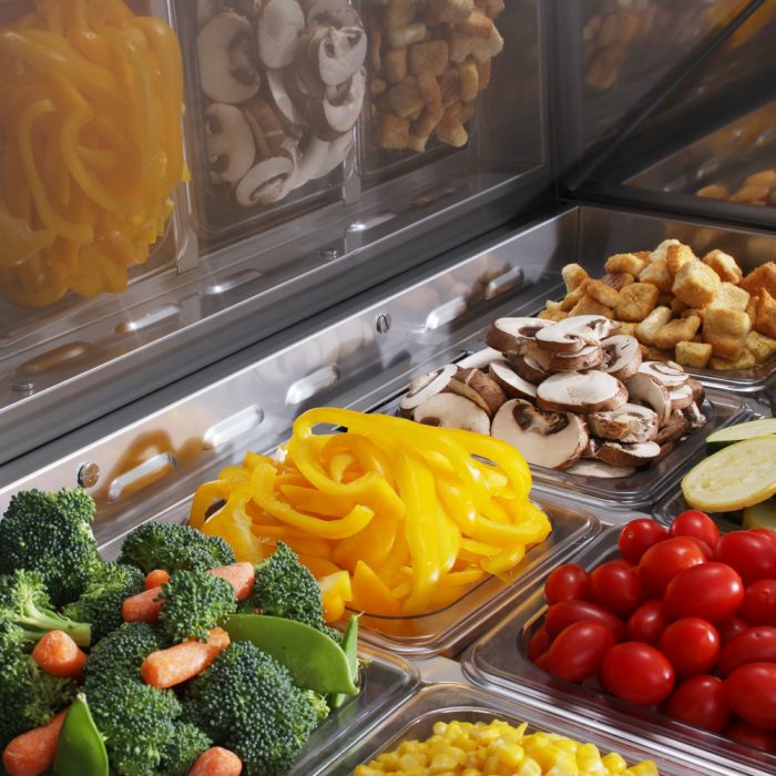 Turbo Air MST-28-12-N 1 Solid Door  Mega Top Refrigerated Sandwich Prep Table, 8 Cu. Ft.