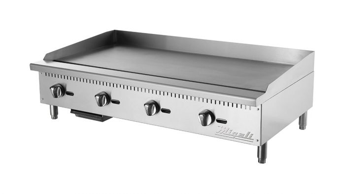 Migali C-G48 48" Wide Manual Griddle - 120,000 BTU, Competitor Series