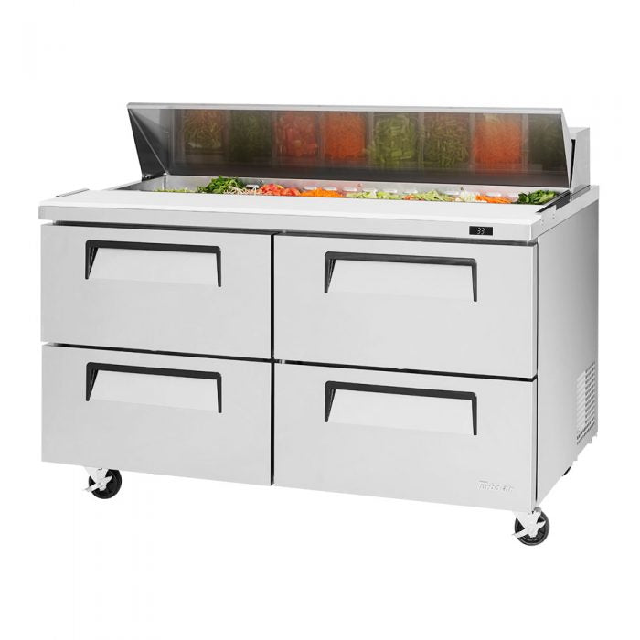 Turbo Air TST-60SD-D4-N 4 Drawer Refrigerated Sandwich Prep Table