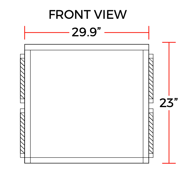 Coldline ICE500T-FA 30" 550 lb. Ice Machine Air Cooled Full Cube Modular