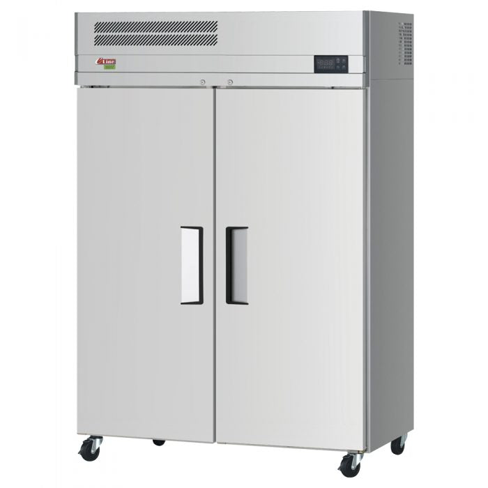 Turbo Air ER47-2-N-V 2 Solid Door Top Mount Refrigerator, 42.2 Cu. Ft.