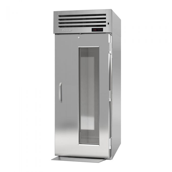 Turbo Air PRO-26H2-G-RT 2 Glass Full Door Roll-In, Pass-thru, Heated Cabinet (208V), 38.0 Cu. Ft.