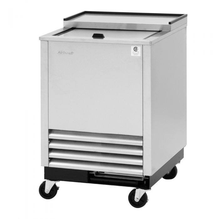Turbo Air TBC-24SD-GF-N6 1 Lid Stainless Steel Exterior Glass Chiller & Froster