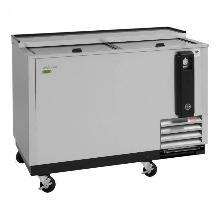 Turbo Air TBC-50SD-N6 2 Lids Stainless Steel Exterior Bottle Cooler