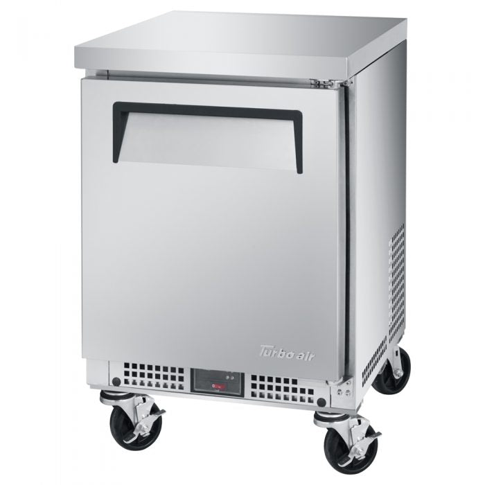 Turbo Air MUR-20S-N6 1 Solid Door Undercounter Refrigerator - Shallow Depth, 2.29 Cu. Ft.