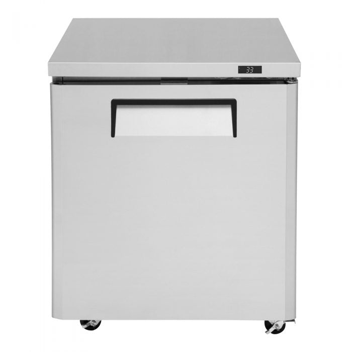 Turbo Air MUR-28L-N6 1 Solid Door Undercounter Refrigerator, Low Boy, 6.18 Cu. Ft.