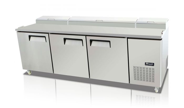Migali C-PP93-HC 93" Pizza Prep Table, Competitor Series