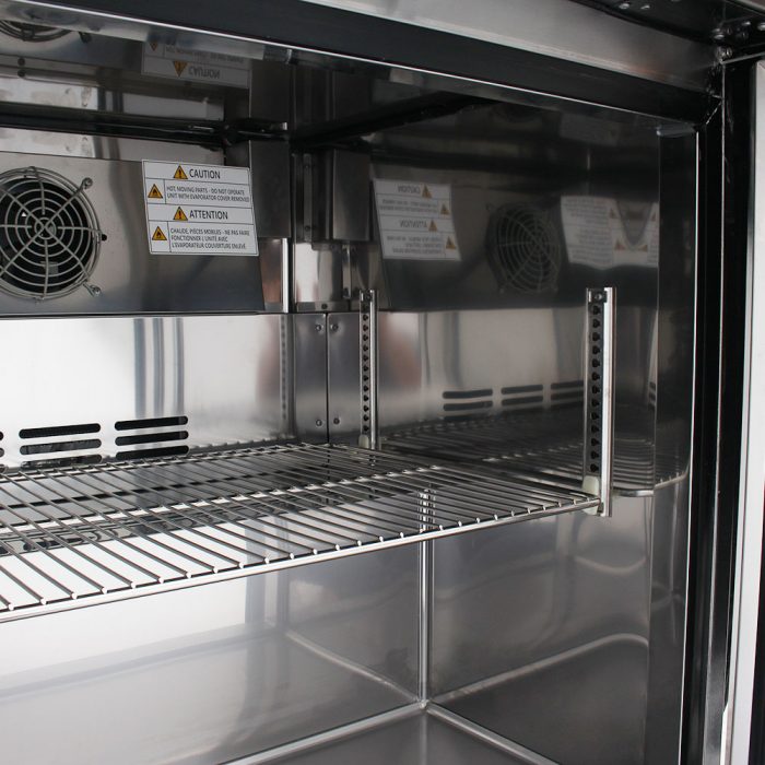 Turbo Air TUF-36SD-N 2 Solid Door Undercounter Freezer, 9 Cu. Ft.