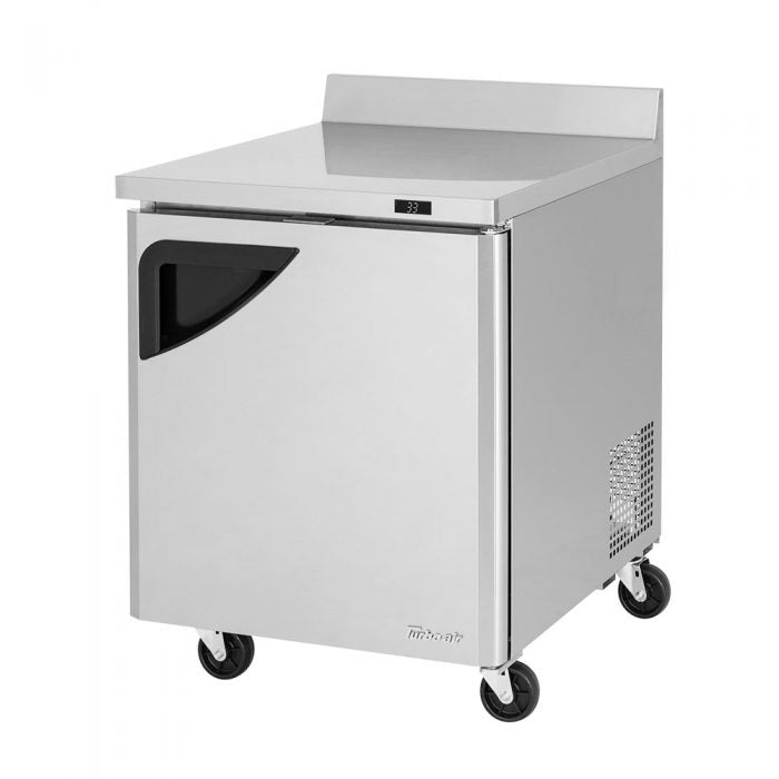 Turbo Air TWR-28SD-N 1 Solid Door Worktop Refrigerator, 6.8 Cu. Ft.
