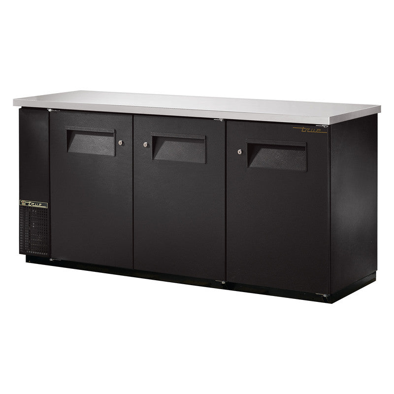 True TBB-24-72-HC Back Bar Cooler, 73 1/8" Wide, 3 Doors