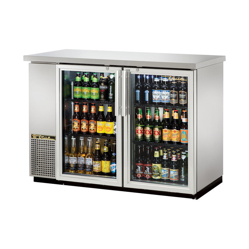 True TBB-24-48G-S-HC-LD Back Bar Cooler, 49 1/8" Wide, 2 Doors