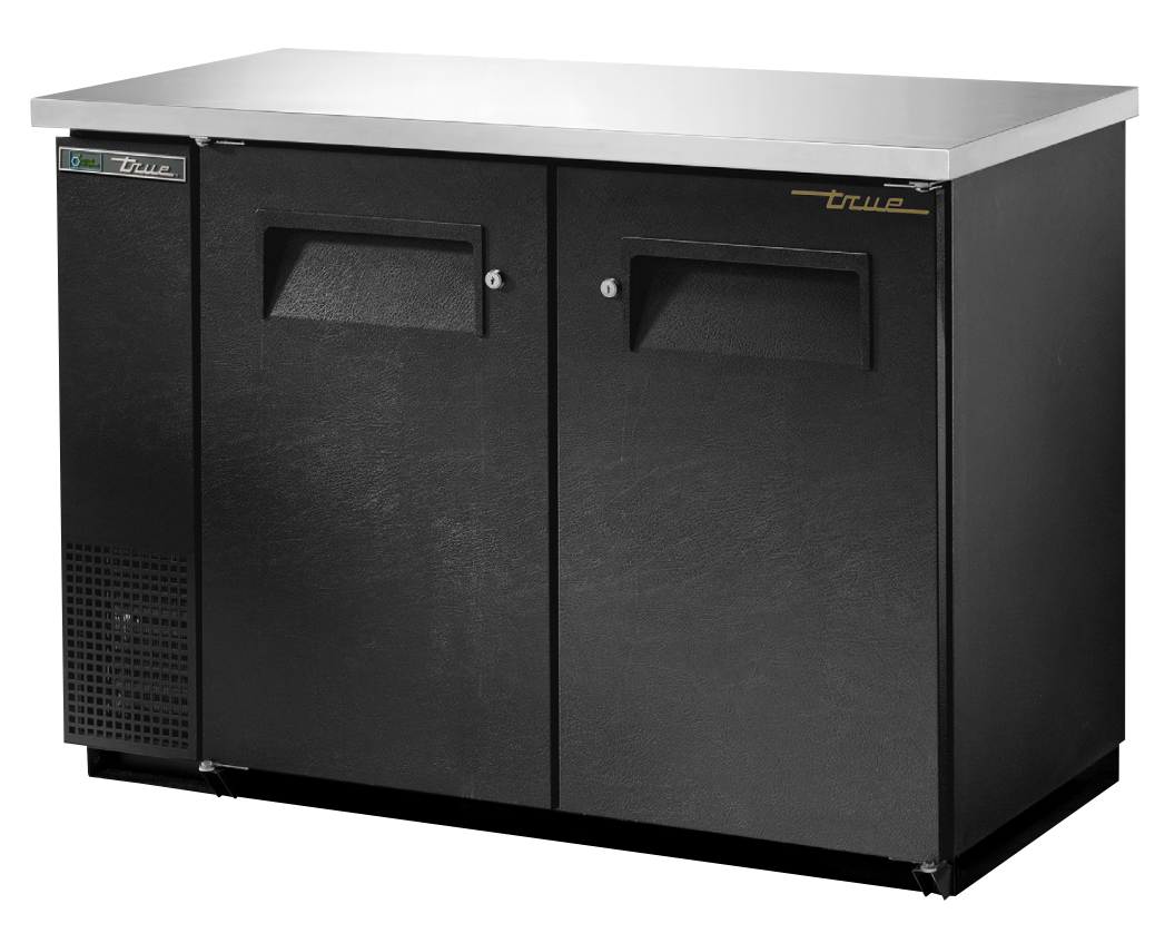 True TBB-24-48-HC Back Bar Cooler, 49 1/8" Wide, 2 Doors