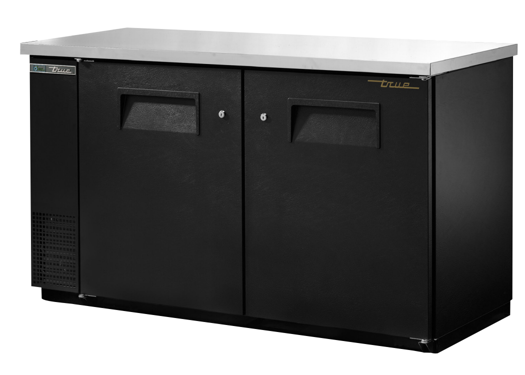 True TBB-24-60-HC Back Bar Cooler, 61 1/8" Wide, 2 Doors