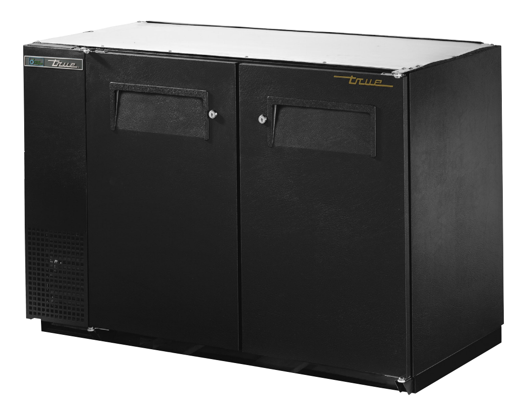 True TBB-24GAL-48-HC Back Bar Cooler, 47 7/8" Wide, 2 Doors