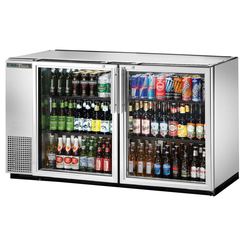 True TBB-24GAL-60G-S-HC-LD Back Bar Cooler, 59 7/8" Wide, 2 Doors