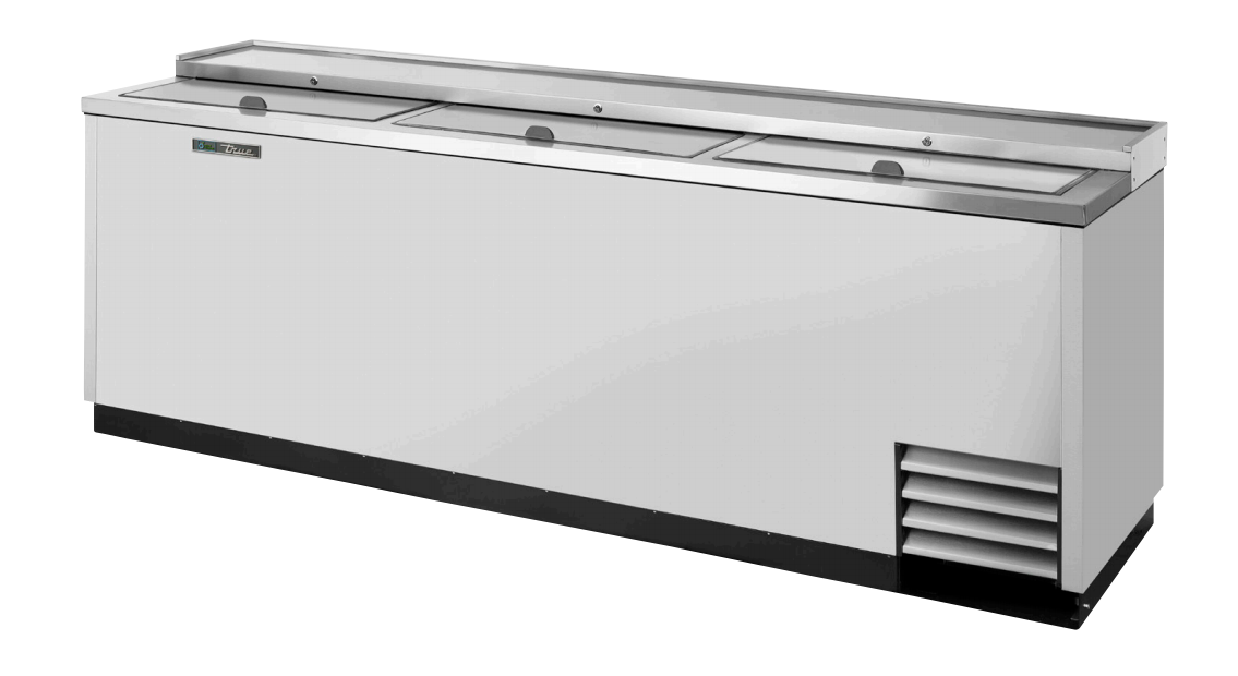 True TD-95-38-S-HC Bottle Cooler, 95 3/8" Wide