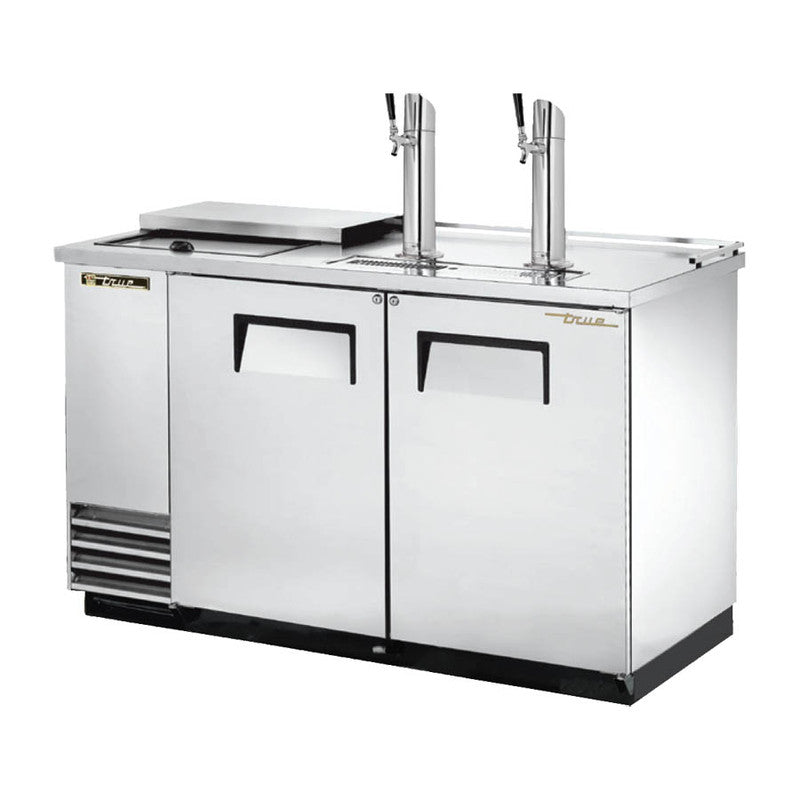 True TDD-2CT-S-HC Beer Dispenser, 58 7/8" Wide, 2 Doors