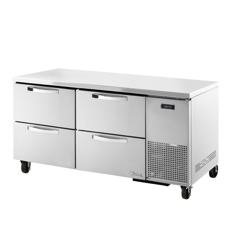 True TUC-67D-4-HC~SPEC3 Undercounter Refrigerator, 67 1/4" Wide, Spec Series
