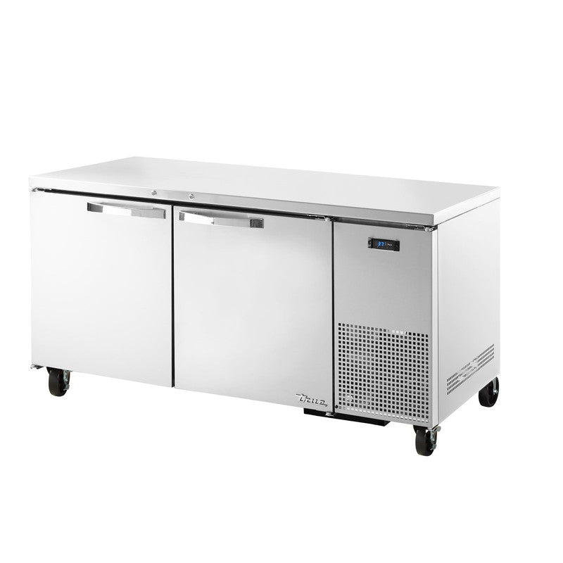 True TUC-67-HC~SPEC3 Undercounter Refrigerator, 67 3/8" Wide, 2 Doors, 4 Shelves, Spec Series