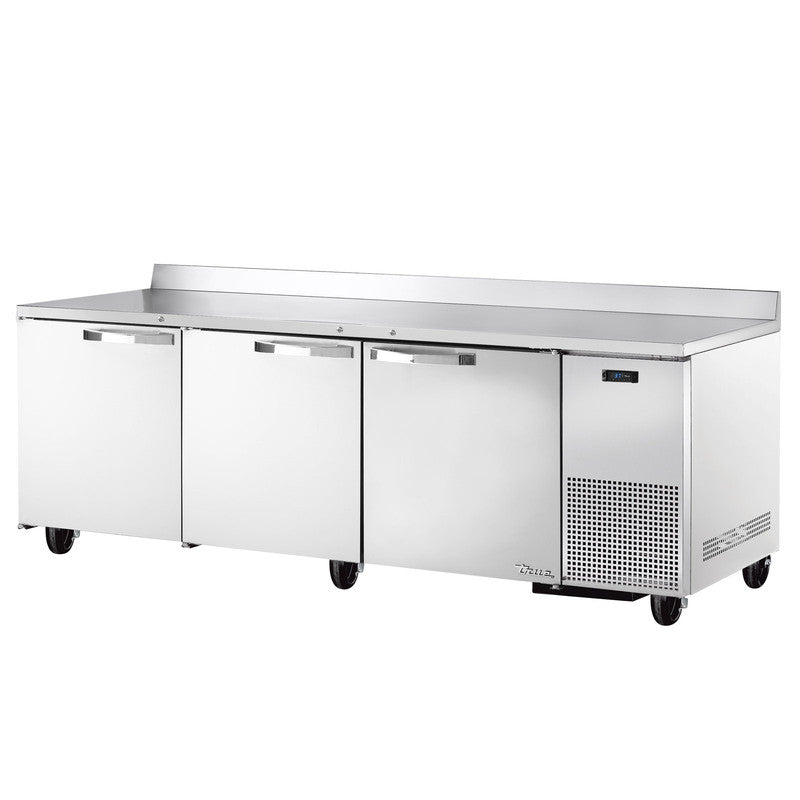 True TWT-93-HC~SPEC3 Worktop Refrigerator, 93 1/4" Wide, 3 Doors, 6 Shelves, Spec Series