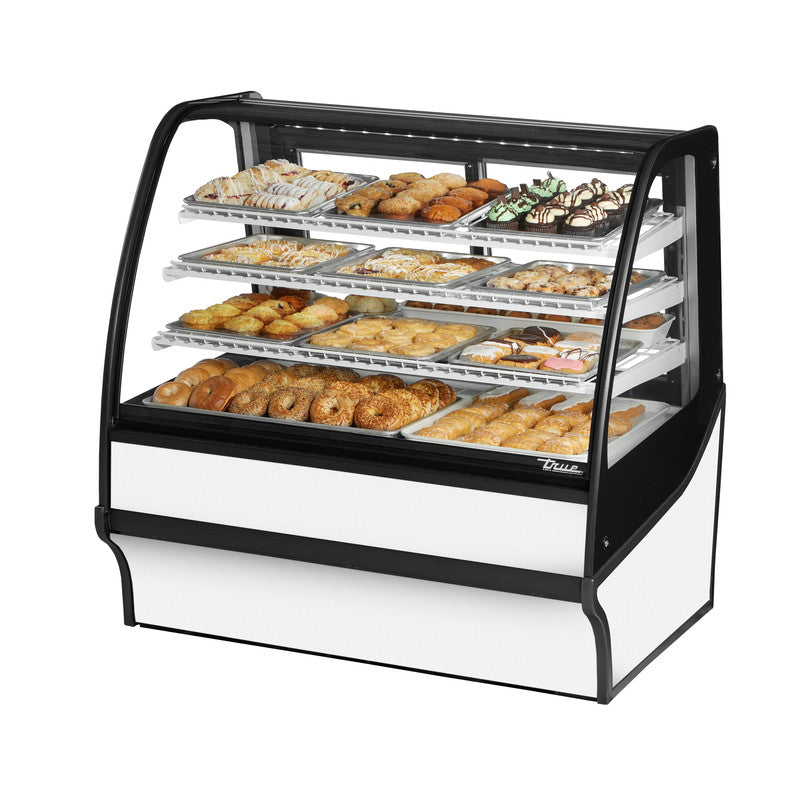 True TDM-DC-48-GE/GE-W-W Non-Refrigerated Bakery Display Case, 48 1/4" Wide, 2 Doors, 3 Shelves