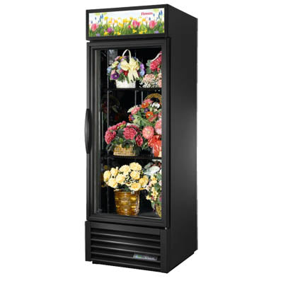 True GDM-23FC-HC~TSL01 Floral Merchandiser, 27" Wide, 1 Door, 2 Shelves