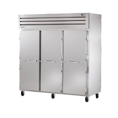 True STG3F-3S Reach-In Freezer, 77 3/4" Wide, 3 Doors, STG Spec Series