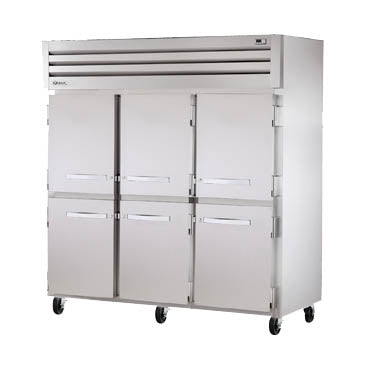 True STG3F-6HS Reach-In Freezer, 77 3/4" Wide, 6 Doors, STA Spec Series