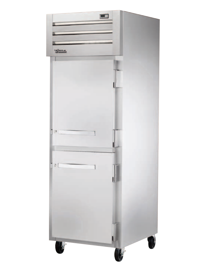 True STR1F-2HS-HC Reach-In Freezer, 27 1/2" Wide, 2 Doors, STR Spec Series