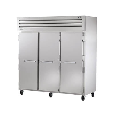 True STR3F-3S Reach-In Freezer, 77 3/4" Wide, 3 Doors, STR Spec Series