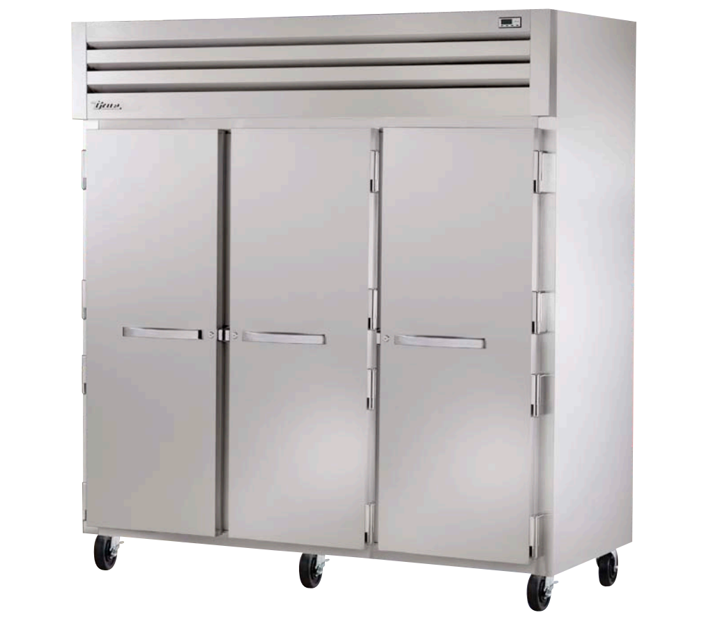 True STR3F-3S Reach-In Freezer, 77 3/4" Wide, 3 Doors, STR Spec Series