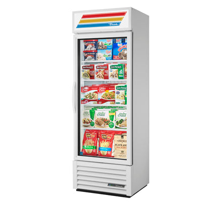 True GDM-19T-F~TSL01 Merchandiser Freezer, 27" Wide, 1 Door, 4 Shelves
