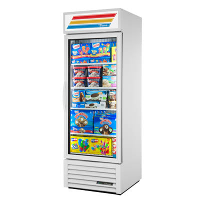 True GDM-23F-HC~TSL01 Merchandiser Freezer, 27" Wide, 1 Door, 4 Shelves