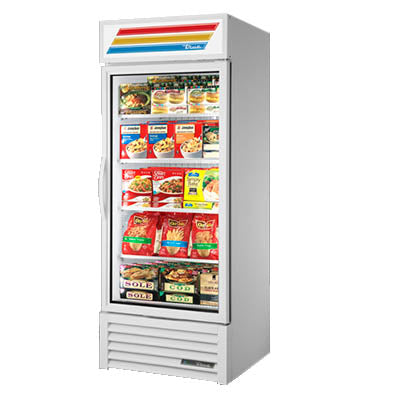 True GDM-26F-HC~TSL01 Merchandiser Freezer, 30" Wide, 1 Door, 4 Shelves