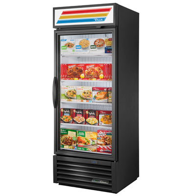 True GDM-26F-HST-HC~TSL01 Merchandiser Freezer, 30" Wide, 1 Door, 4 Shelves