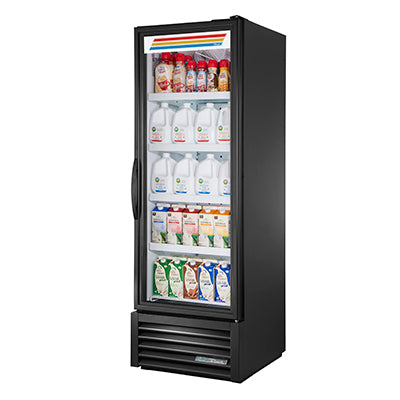 True FLM-27~TSL01 Merchandiser Refrigerator, 27" Wide, 1 Door, 4 Shelves