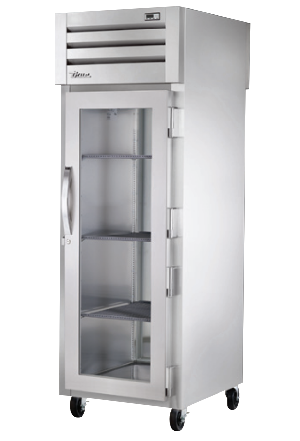 True STA1HPT-1G-1S Pass-Thru Heated Cabinet, 27 1/2" Wide, 1 Front / 1 Back Doors, STA Spec Series