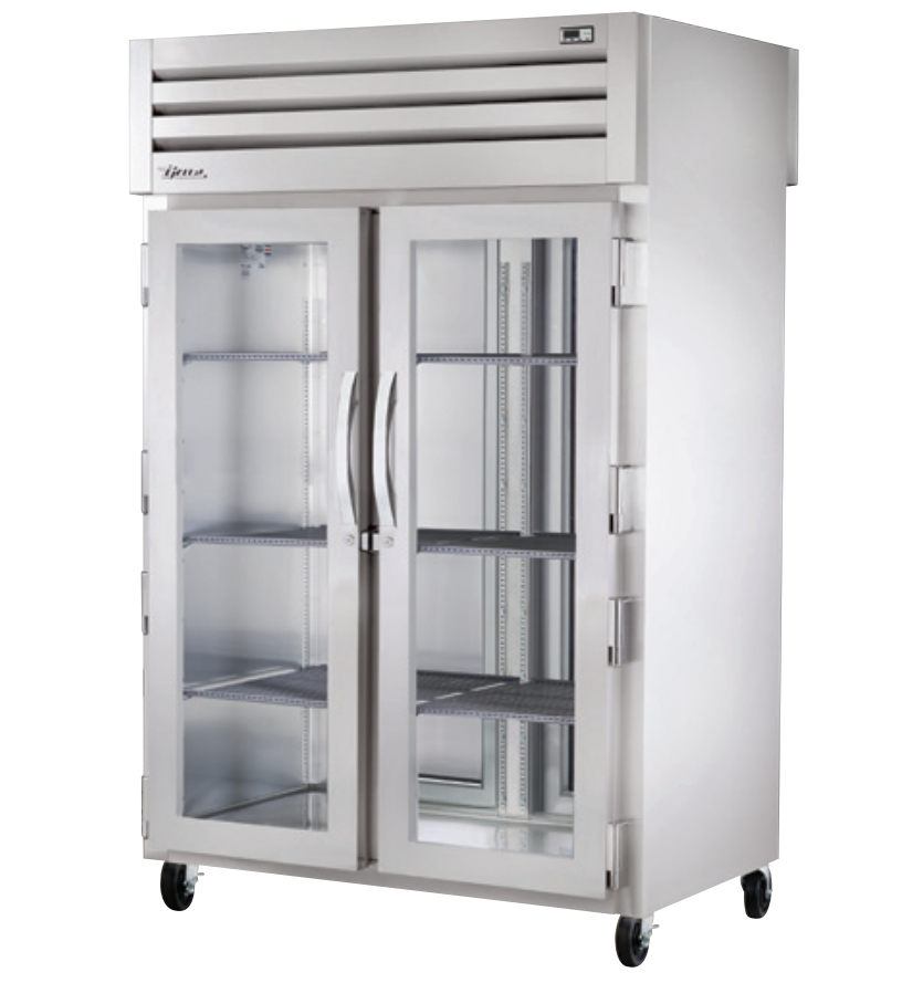 True STA2HPT-2G-2S Pass-Thru Heated Cabinet, 52 5/8" Wide, 2 Front / 2 Back Doors, STA Spec Series