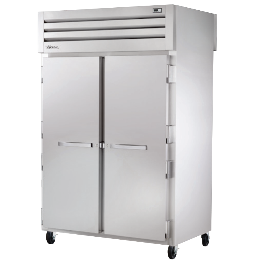 True STA2HPT-2S-2S Pass-Thru Heated Cabinet, 52 5/8" Wide, 2 Front / 2 Back Doors, STA Spec Series