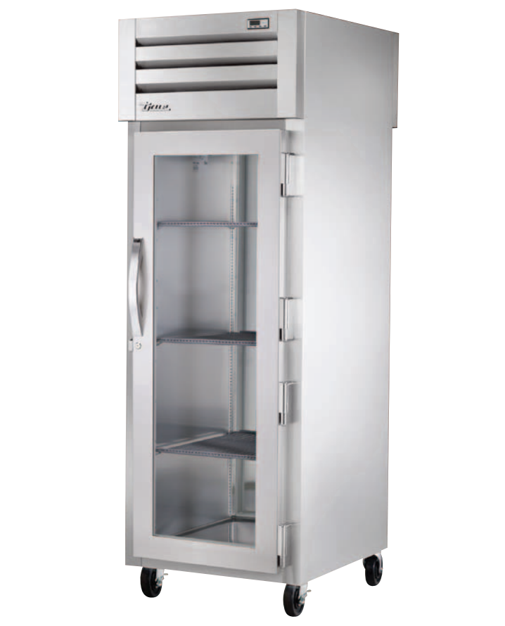 True STR1HPT-1G-1S Pass-Thru Heated Cabinet, 27 1/2" Wide, 1 Front / 1 Back Doors, STR Spec Series