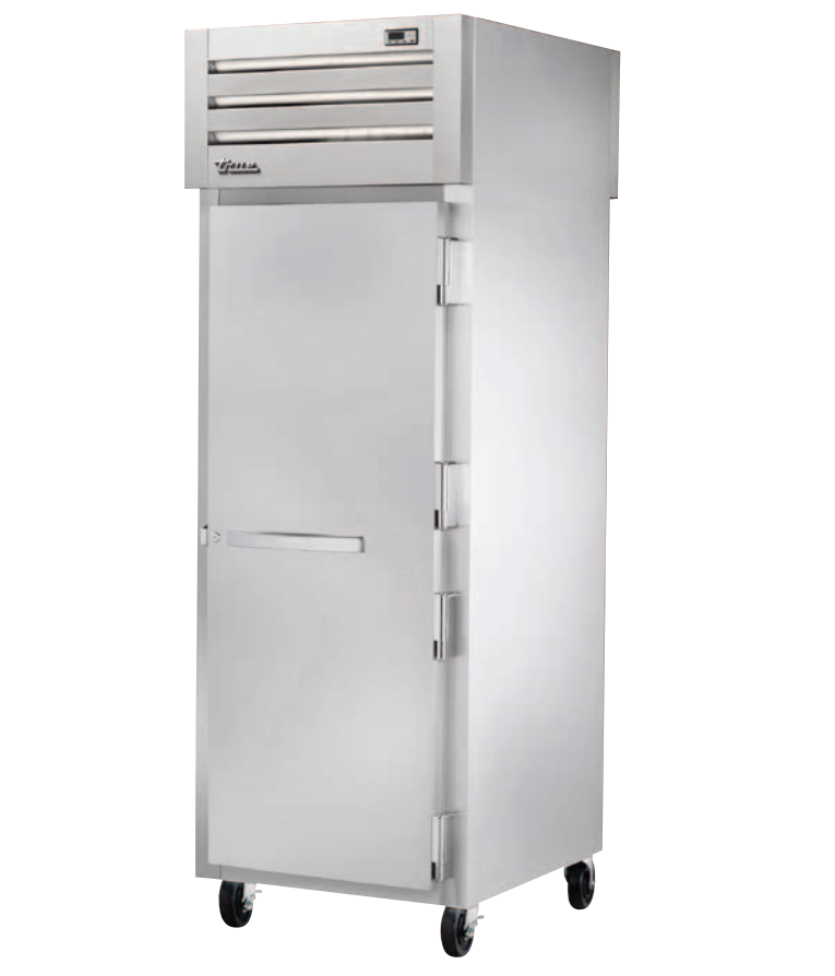 True STR1HPT-1S-1S Pass-Thru Heated Cabinet, 27 1/2" Wide, 1 Front / 1 Back Doors, STR Spec Series