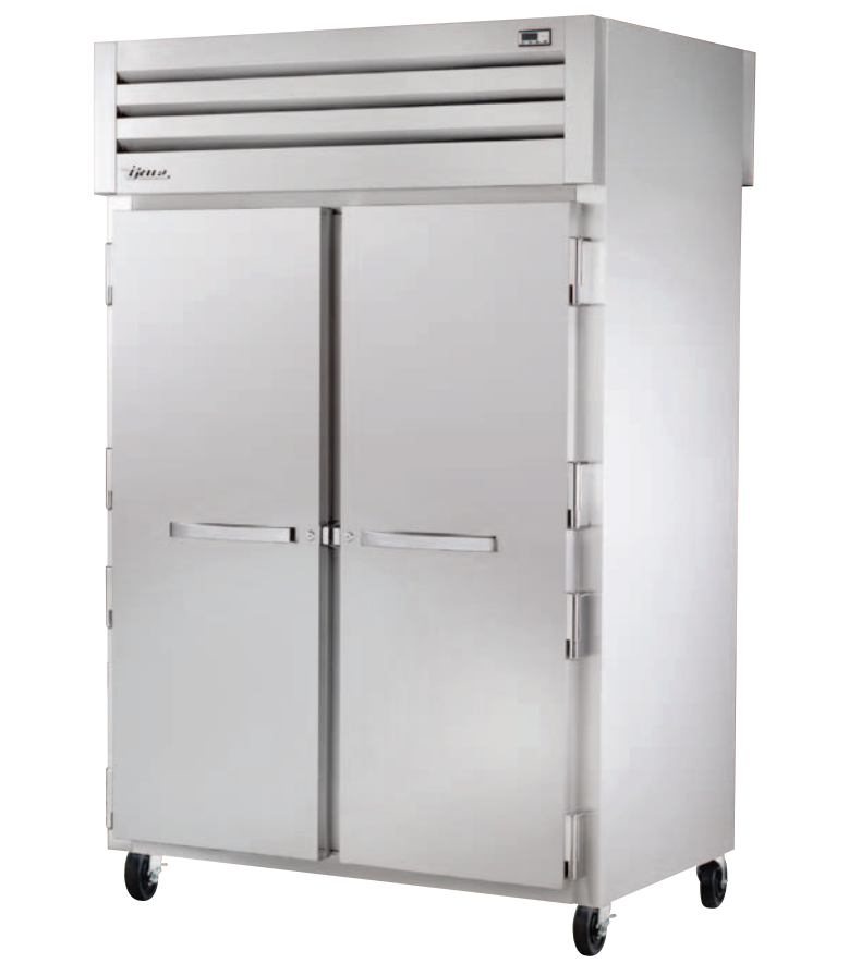 True STR2HPT-2S-2S Pass-Thru Heated Cabinet, 52 5/8" Wide, 2 Front / 2 Back Doors, STR Spec Series