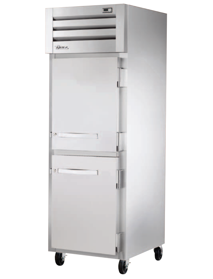 True STG1H-2HS Reach-In Heated Cabinet, 27 1/2" Wide, 2 Doors, STG Spec Series
