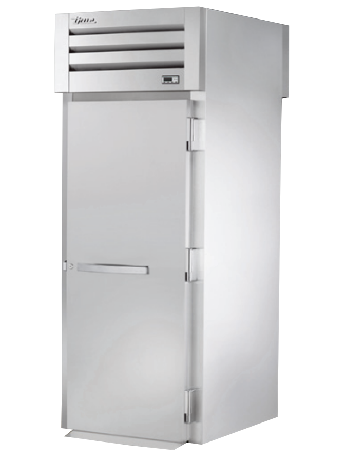 True STA1HRT-1S-1S Roll-Thru Heated Cabinet, 35" Wide, 1 Front / 1 Back Doors, STA Spec Series