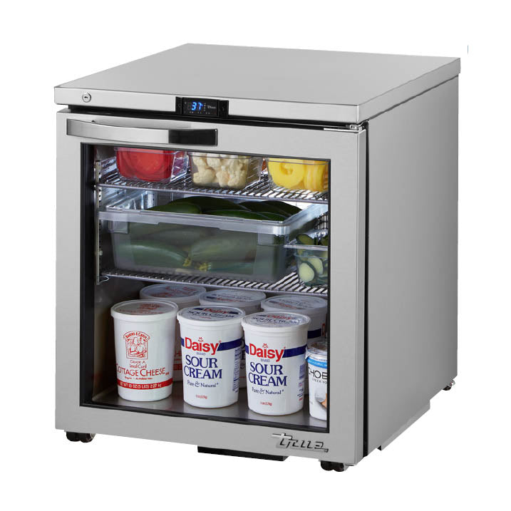 True TUC-27G-LP-HC~SPEC3 Undercounter Refrigerator, 27 5/8" Wide, 1 Door, 2 Shelves, Spec Series